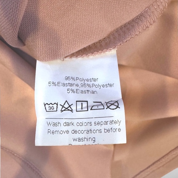 Grace Karin Pink Sleeveless Wrap V-Neck Asymmetrical Blouse – Size XL - Picture 5 of 6